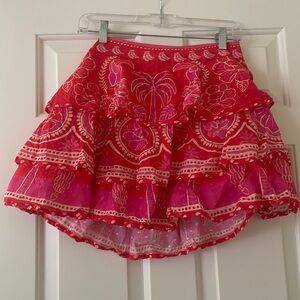 Farm Rio Ruffle Tier Skirt